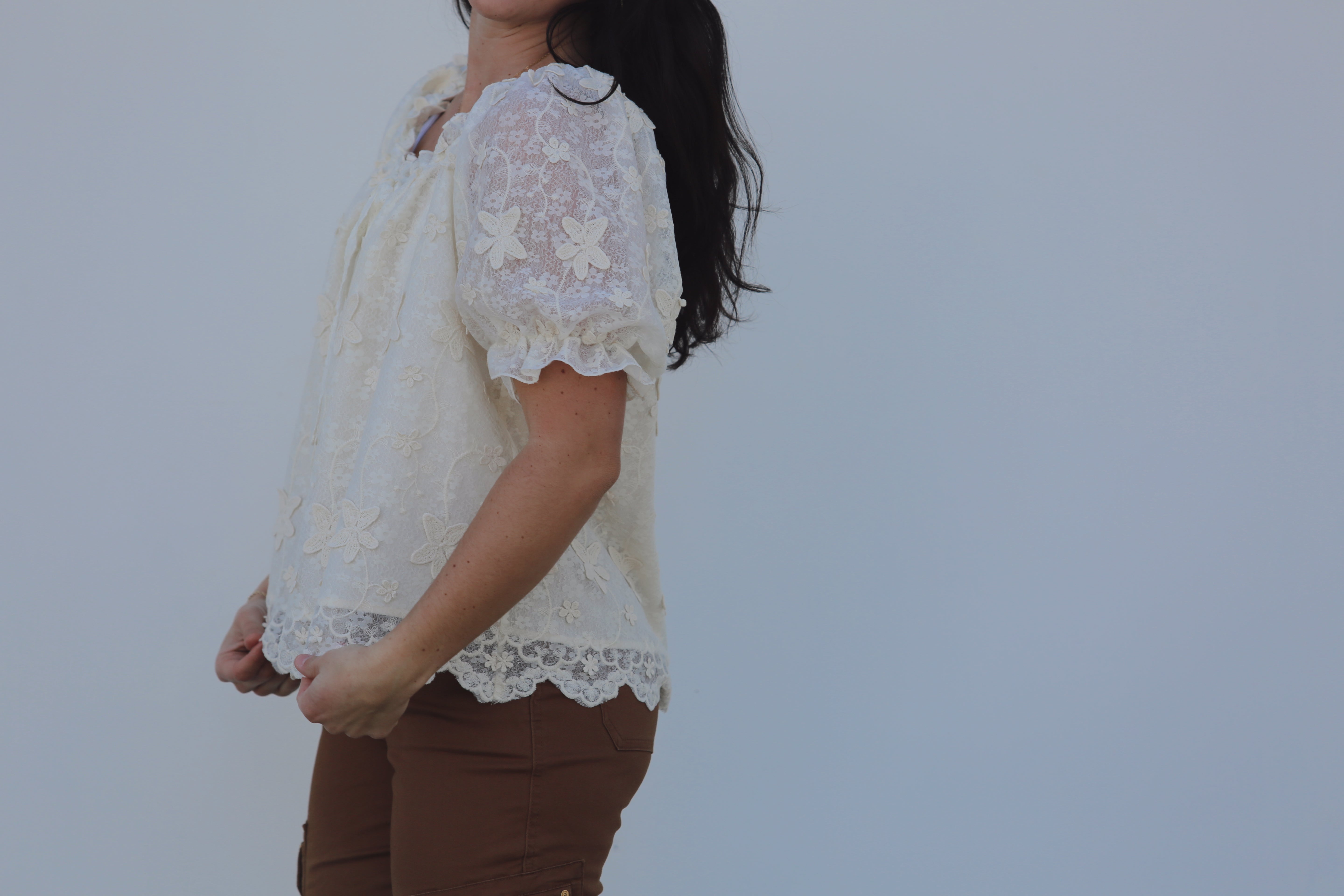Dreamy Petal Charm Blouse