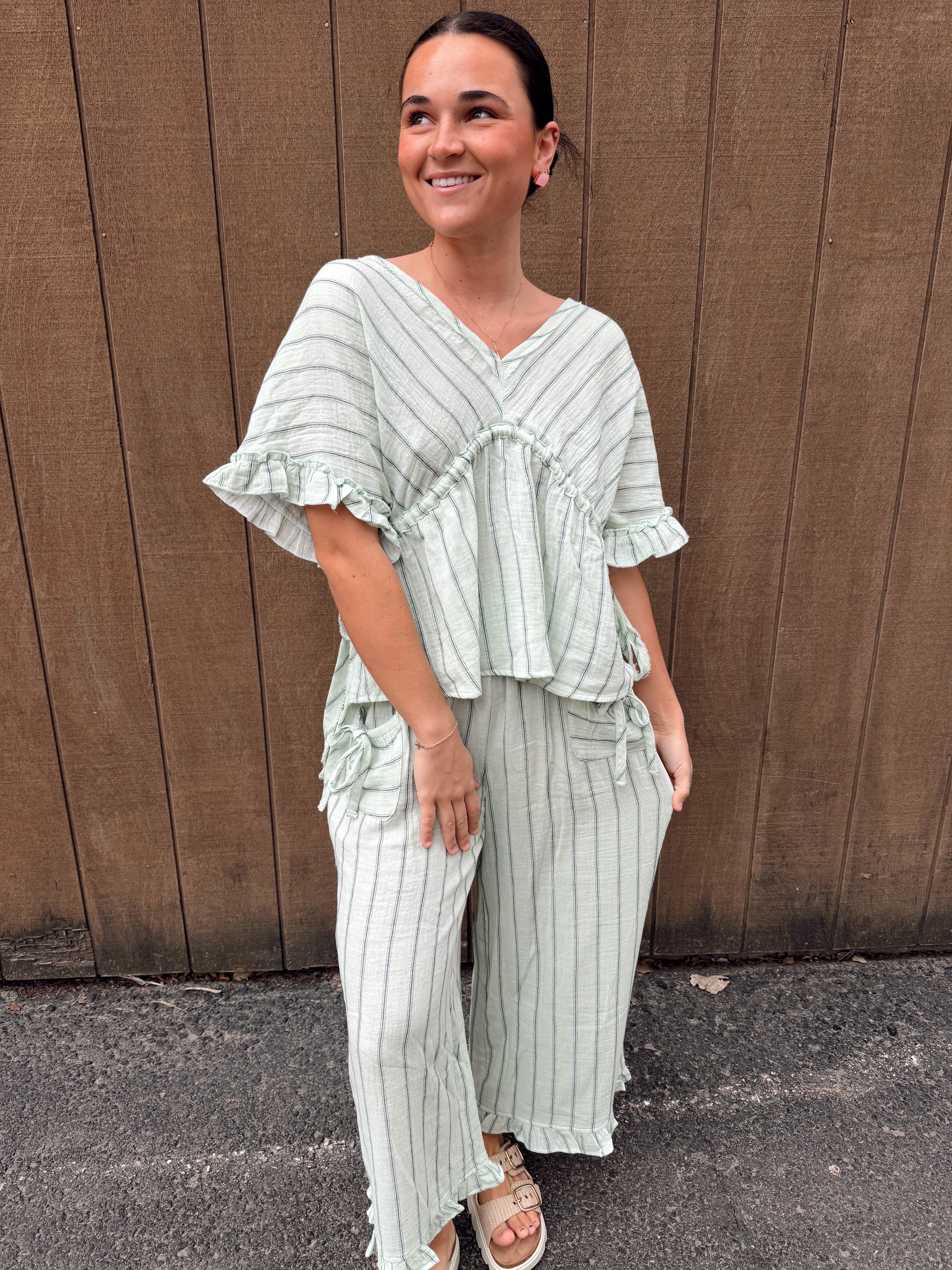 Glow Gauze Top