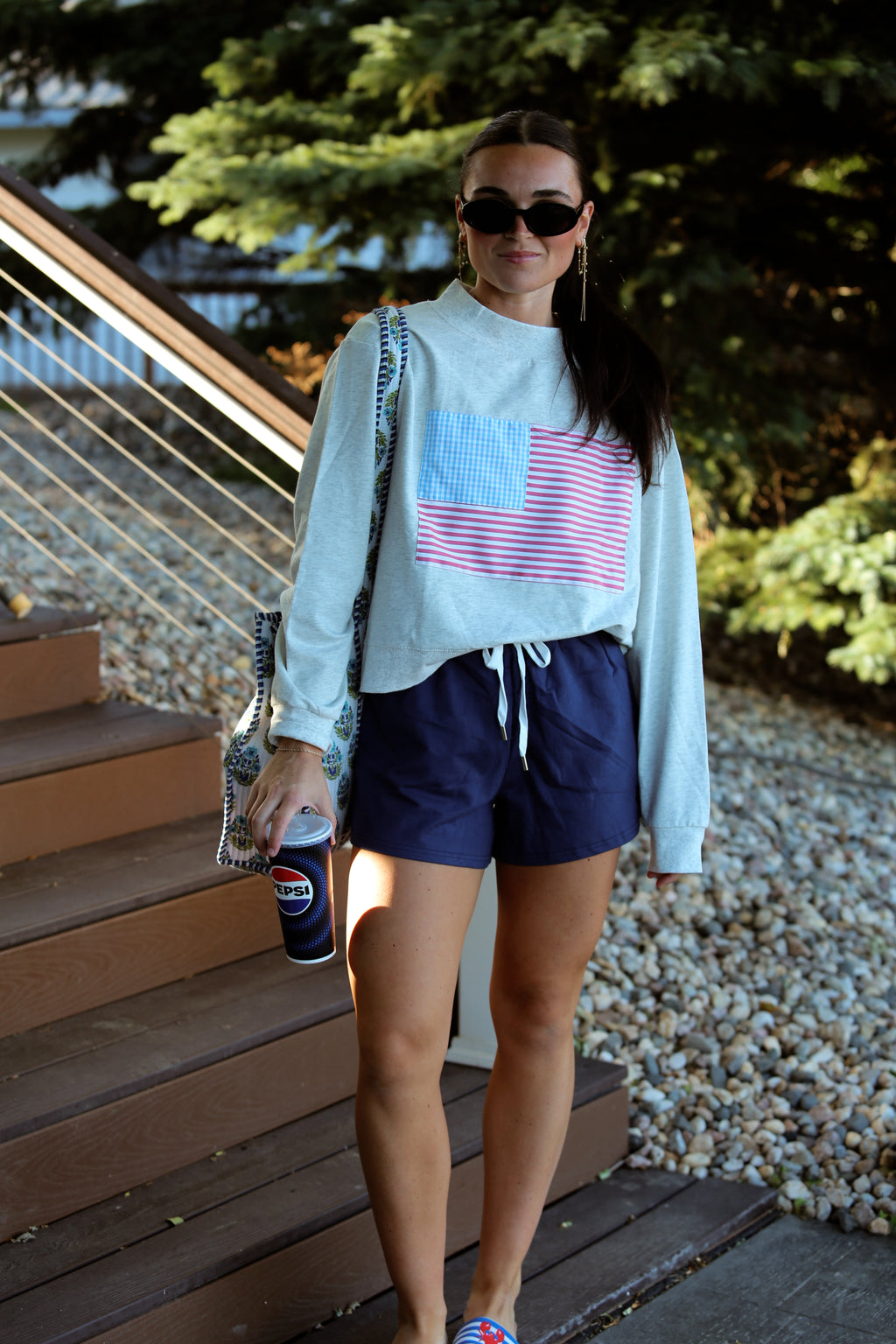 Freedom Flag Mockneck
