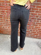 Bennet Black Wide Leg Jean