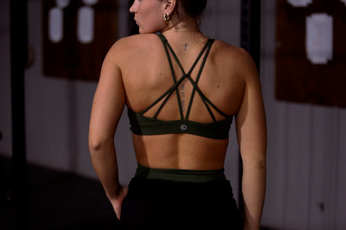Aire Ultra Soft Cross Back Bra