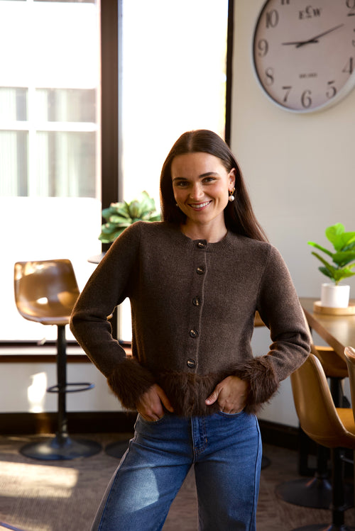 Veda Fur Sweater