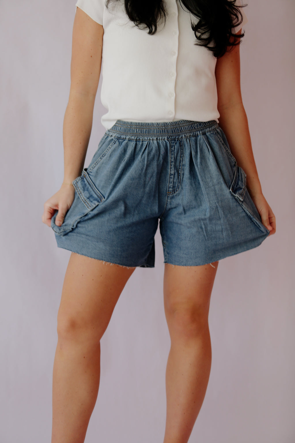 Indigo Ease Shorts