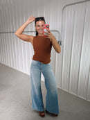 Nicklyn Wide Leg Denim