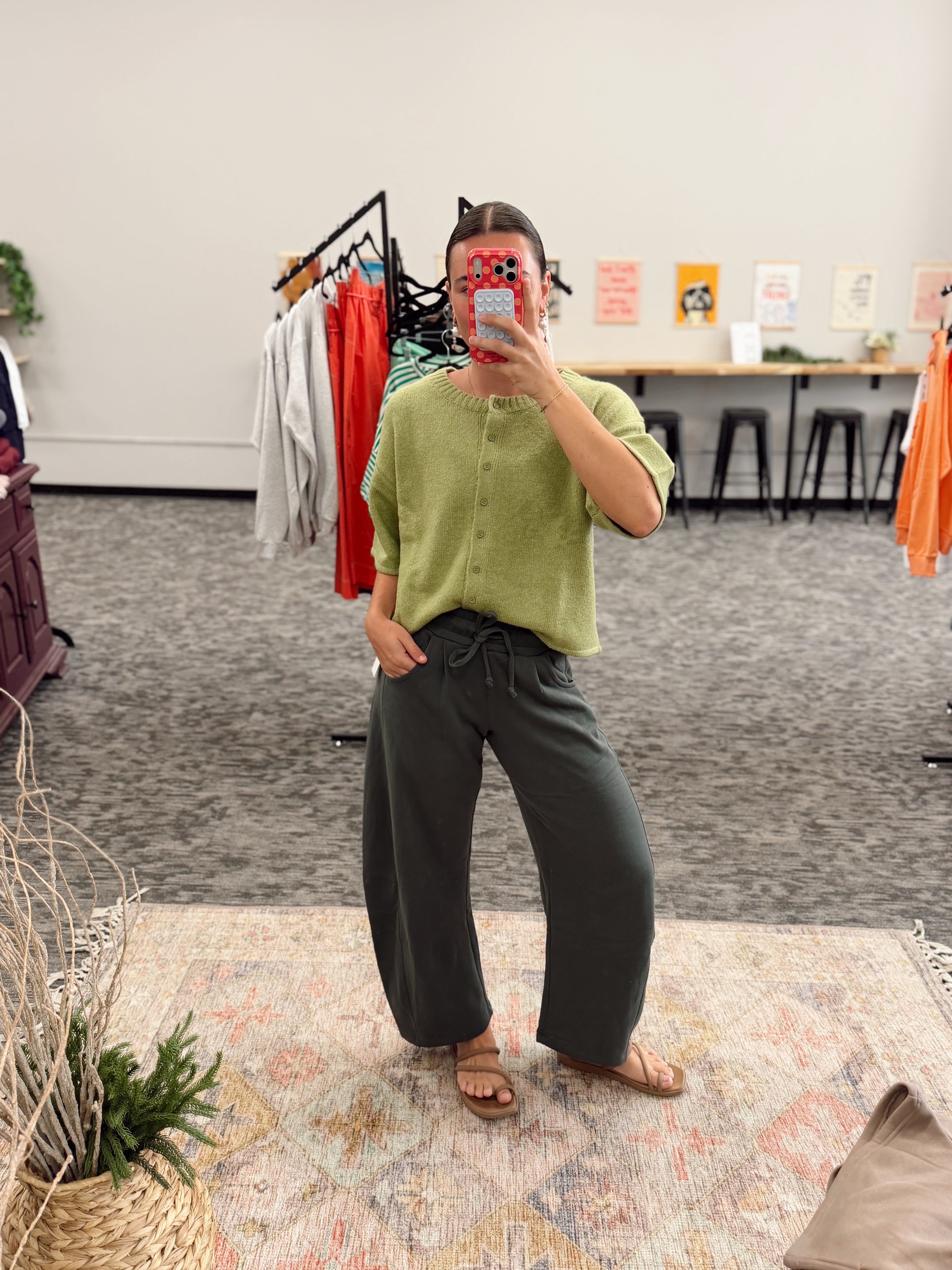 The Ava Barrel Pants