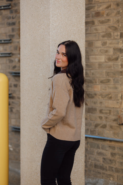 Suede Zip Up Jacket