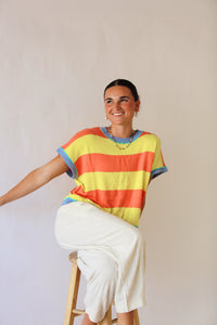 Sunset Stripe Sweater