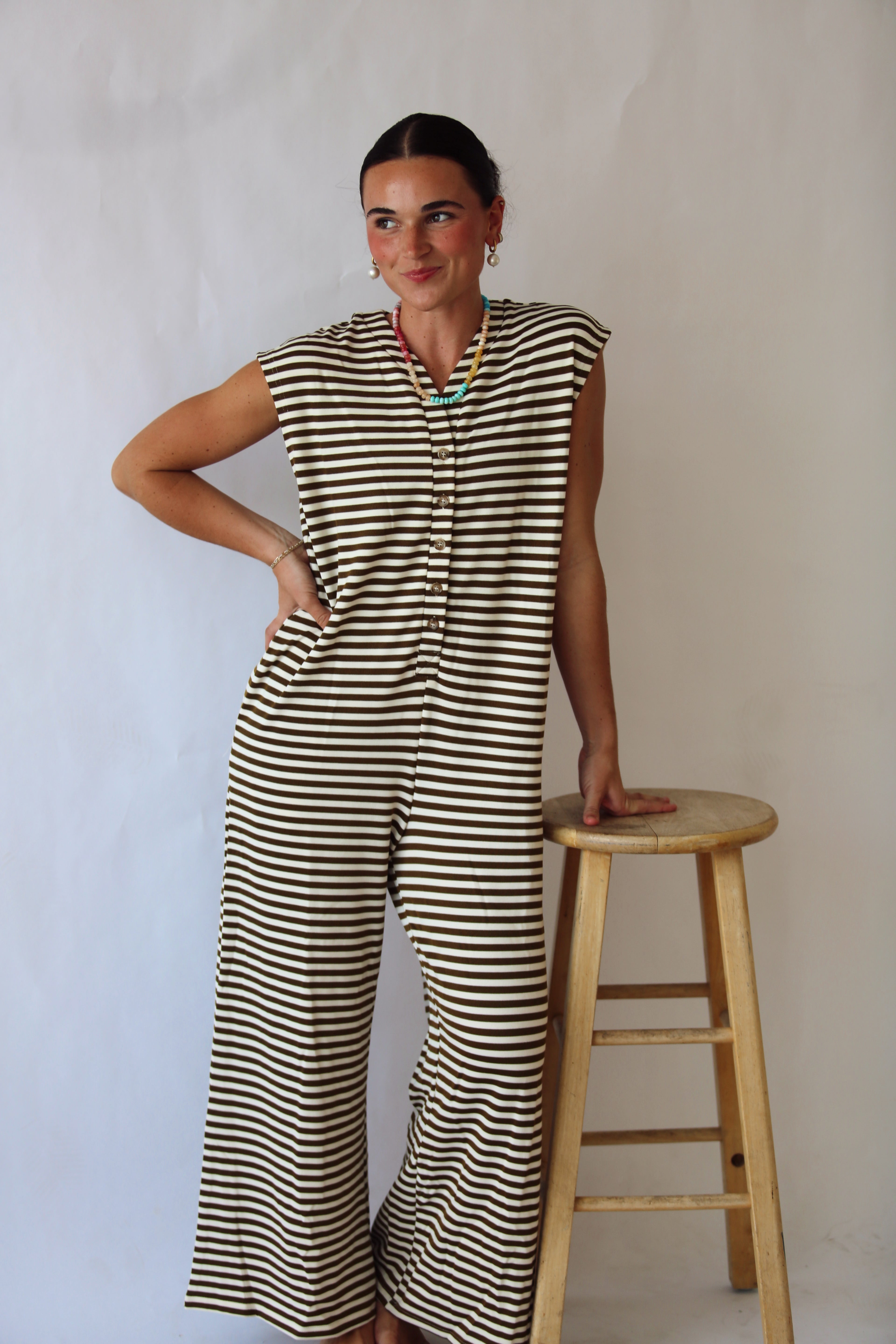 Jackson Stripe Jumpsuit