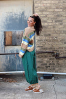 Fall Knit Stripe Sweater