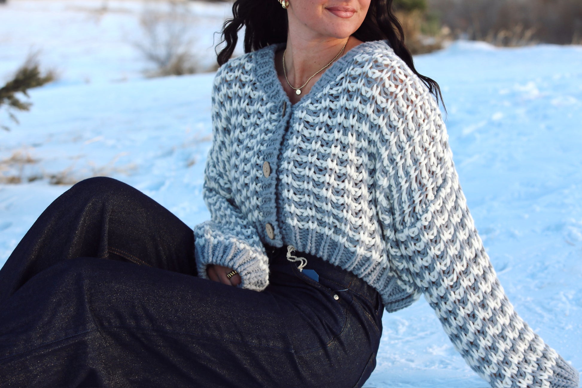 Chunky Ribbed Knit Cardigan