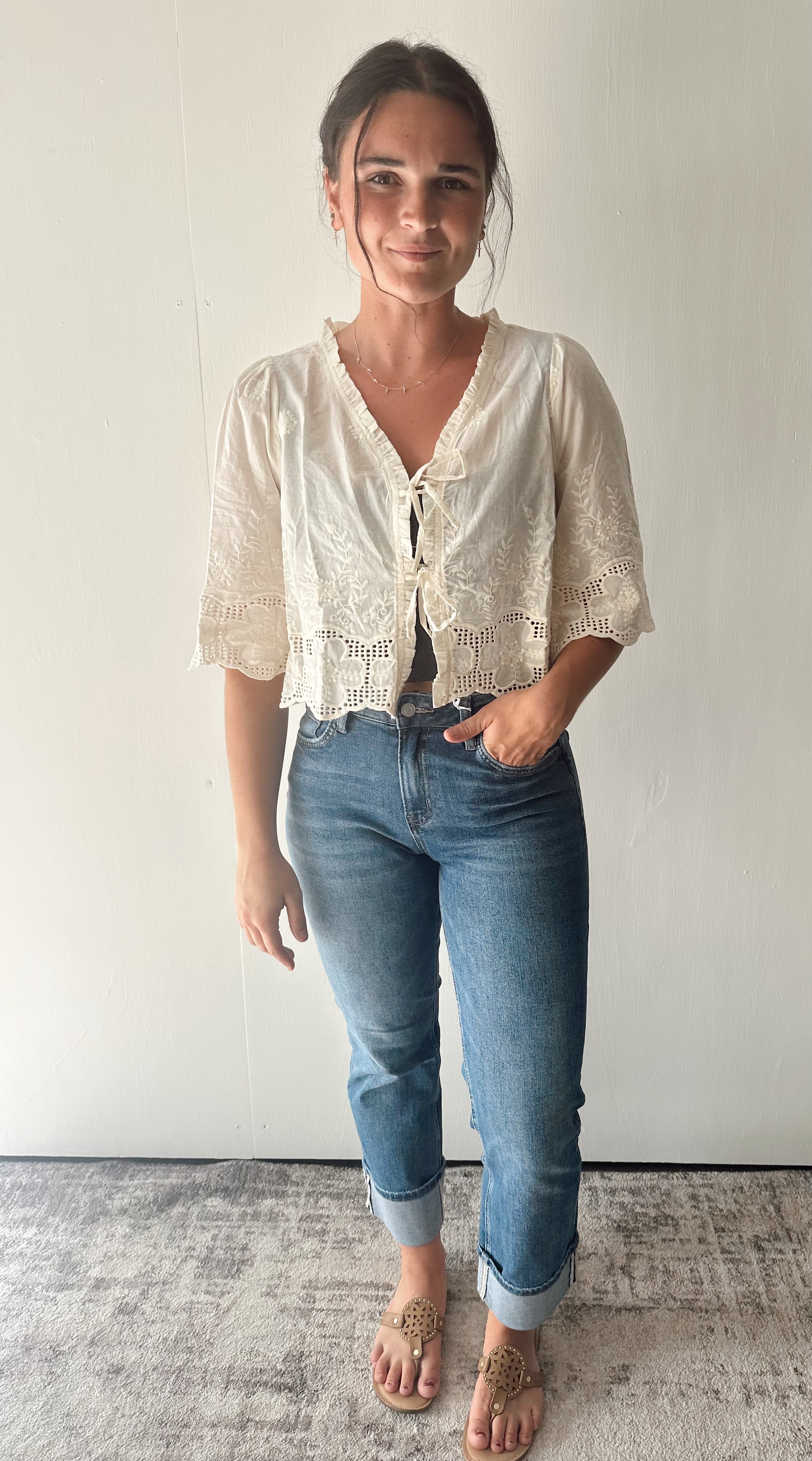 Embroidered Ella Blouse