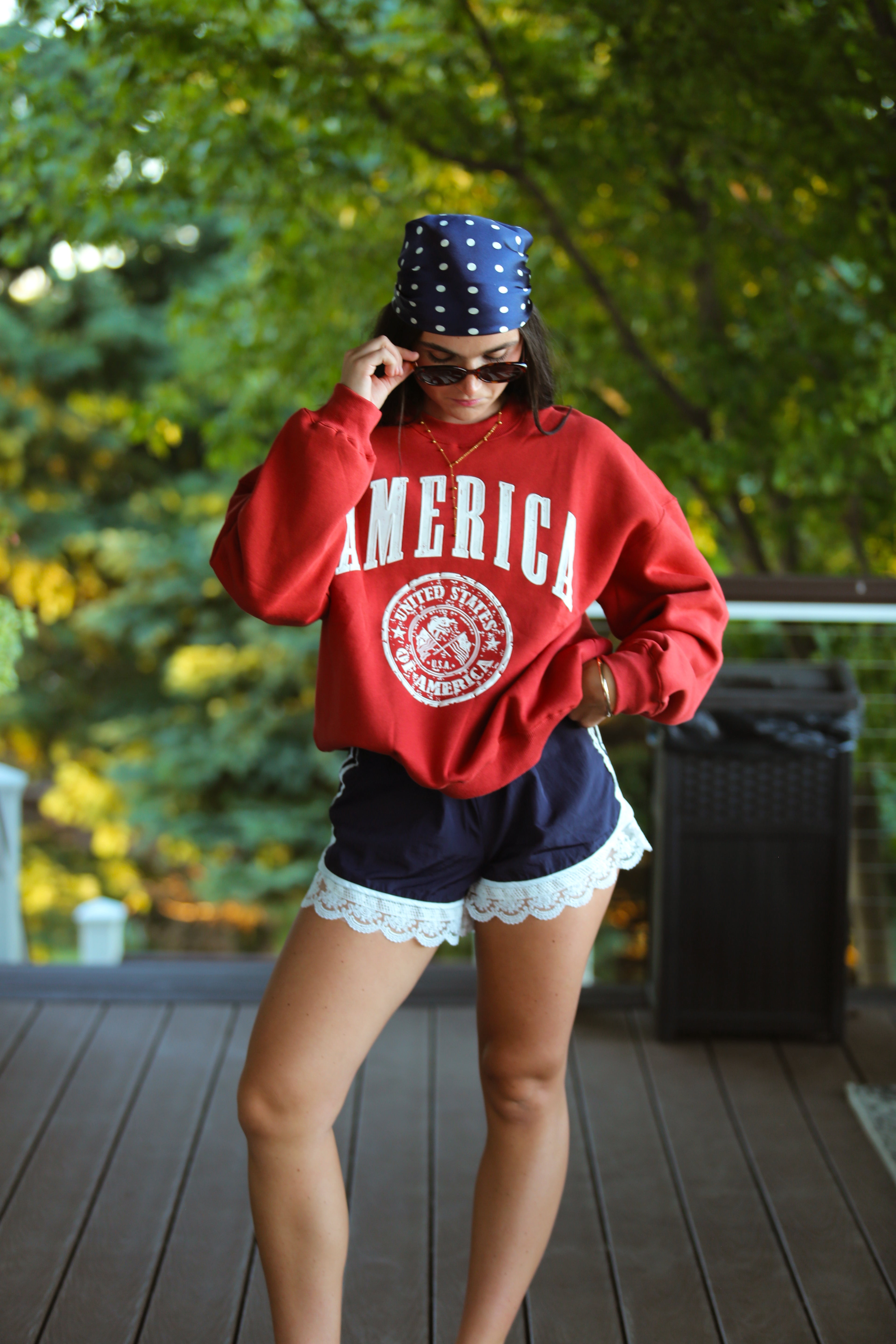 America Graphic Pullover