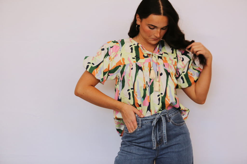 Bubble Blouse