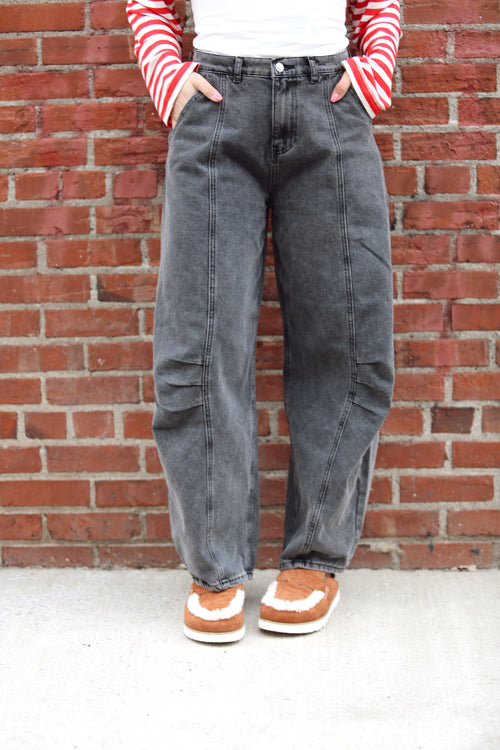 Willow Way Barrel Jeans