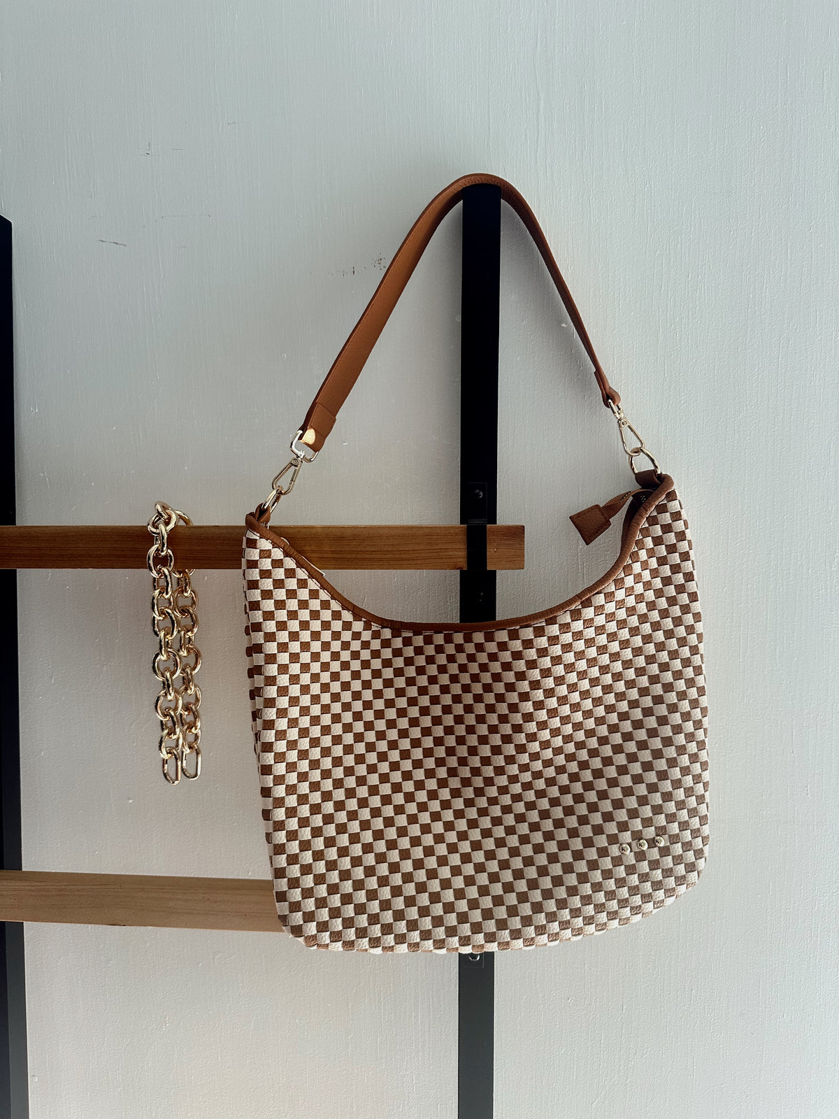 Sienna Slouchy Woven Shoulder Bag