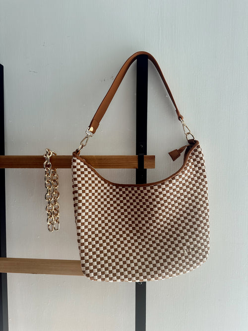 Sienna Slouchy Woven Shoulder Bag