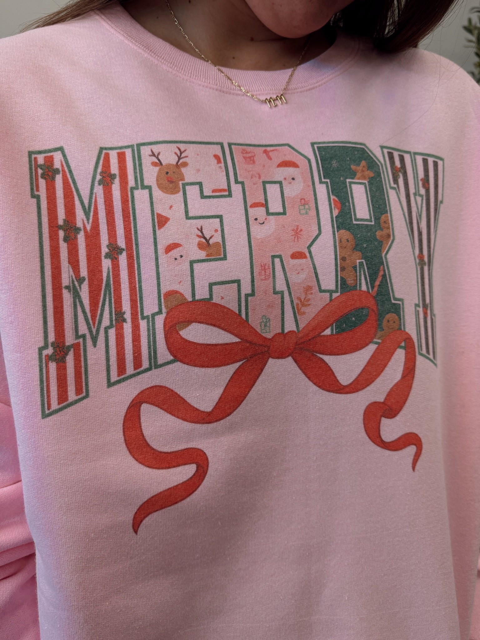 Pink Merry Crewneck