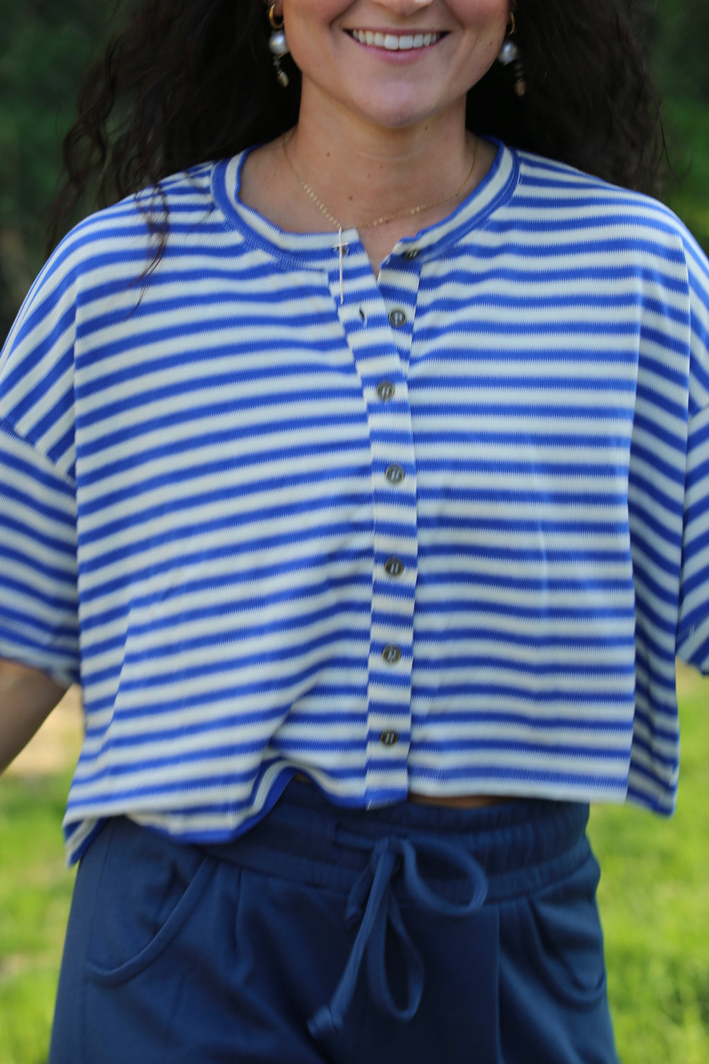 American Blues Stripped Tee