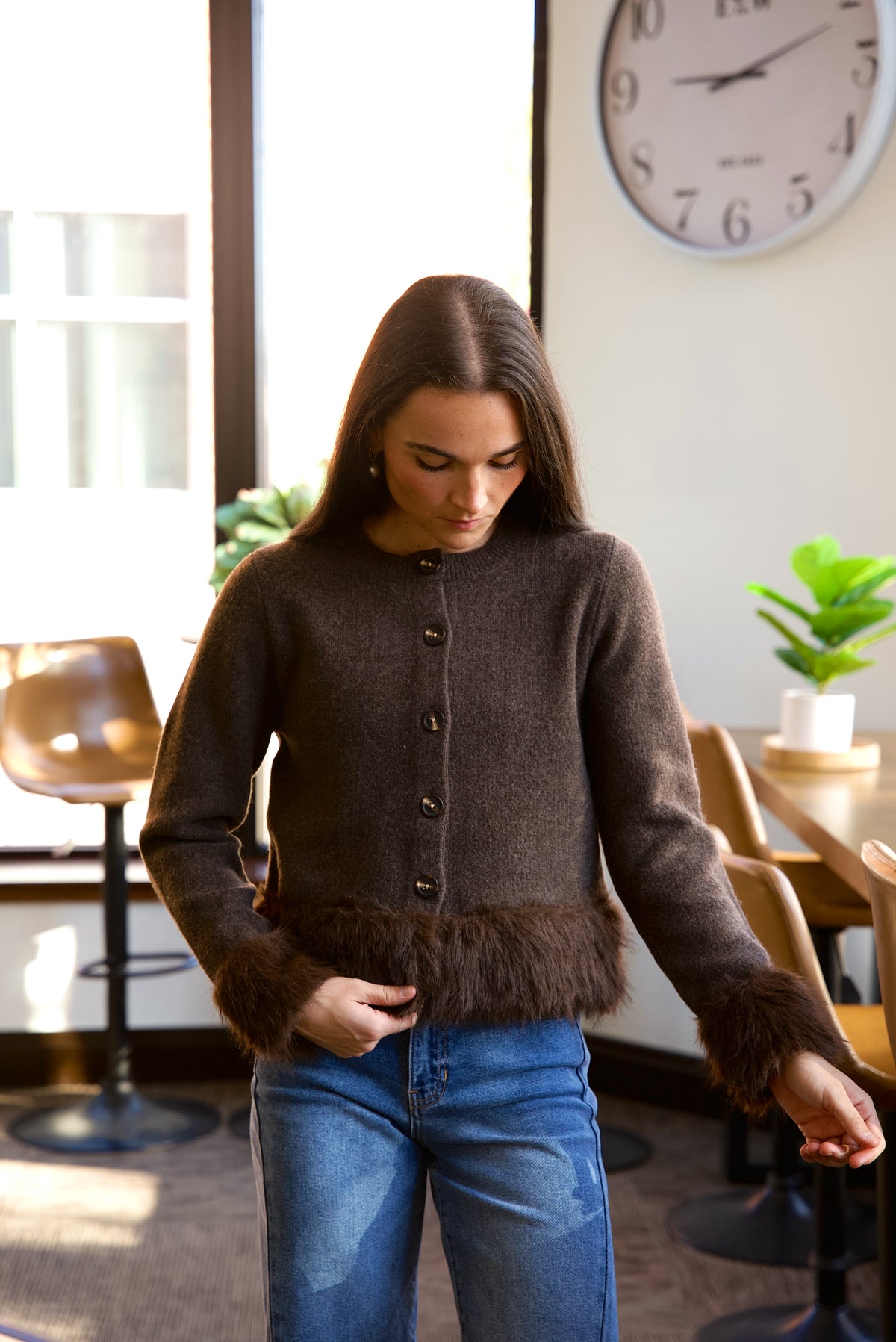 Veda Fur Sweater
