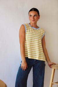 Two Tone Tatum Top