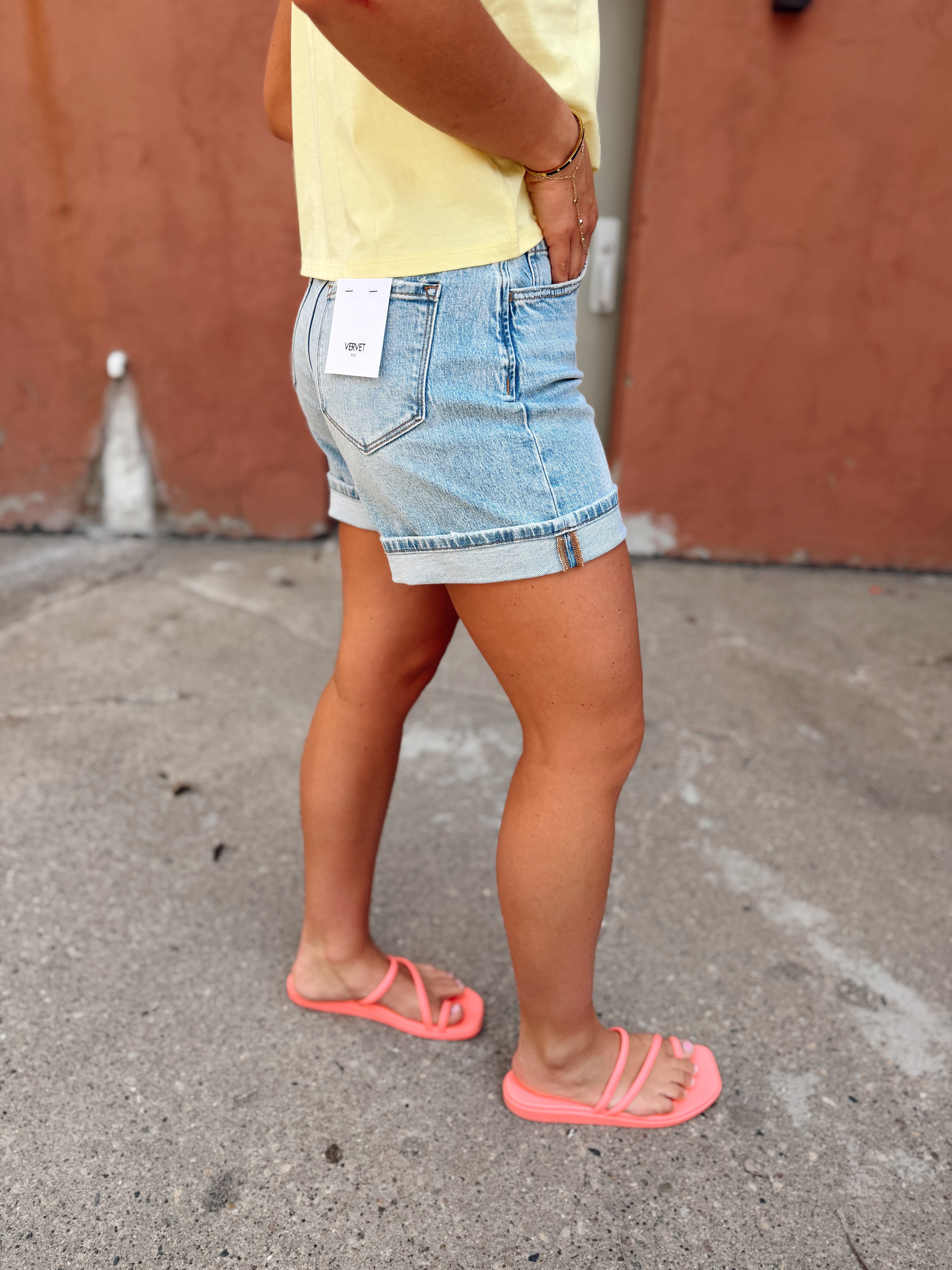 Caitlyn Cuffed Shorts