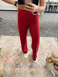 Comfort Flex Wide Leg Pants