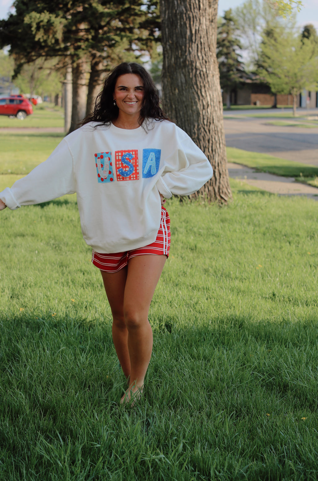 USA Patch Sweatshirt