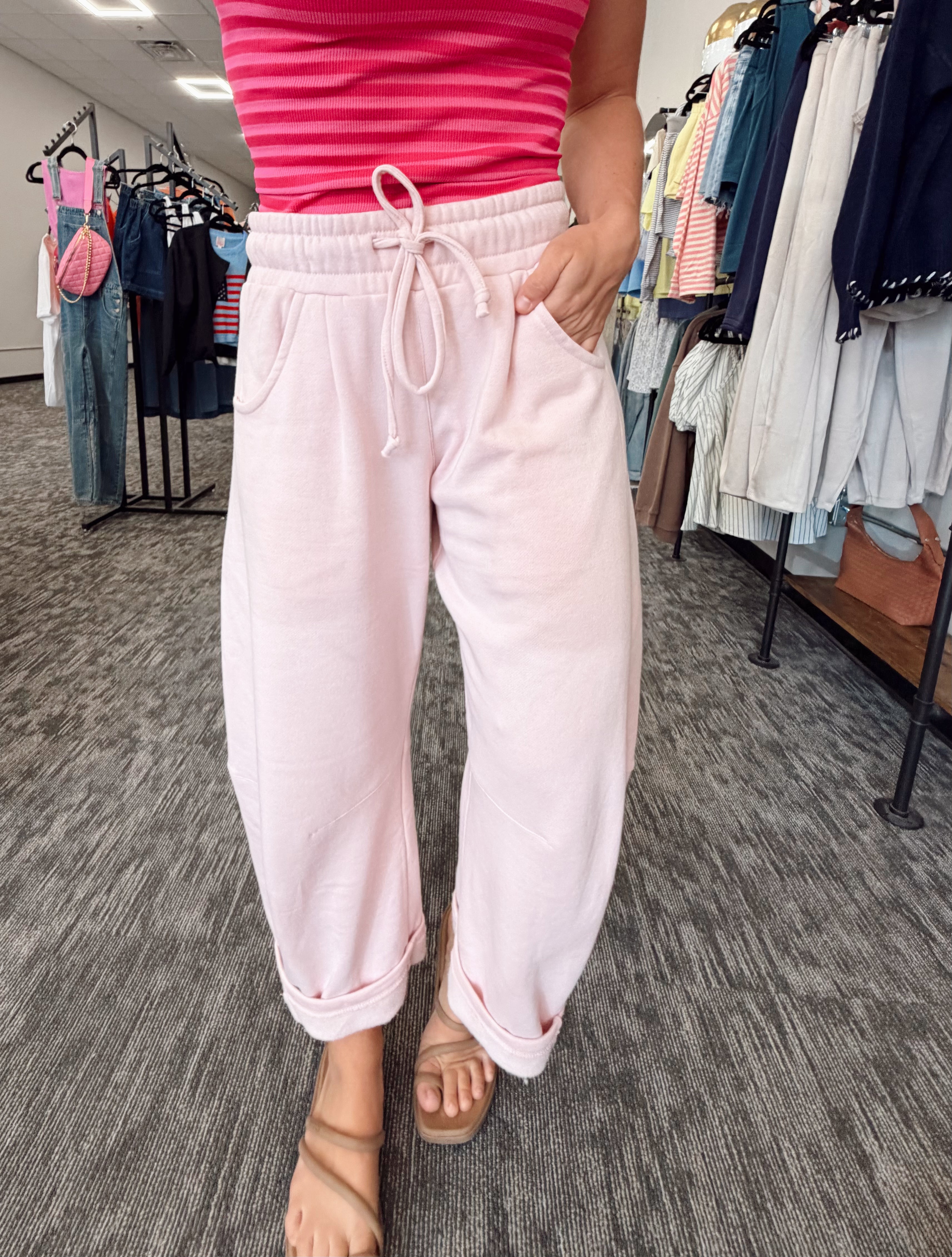 The Ava Barrel Pants