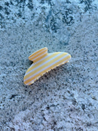 Stripe Claw Clip