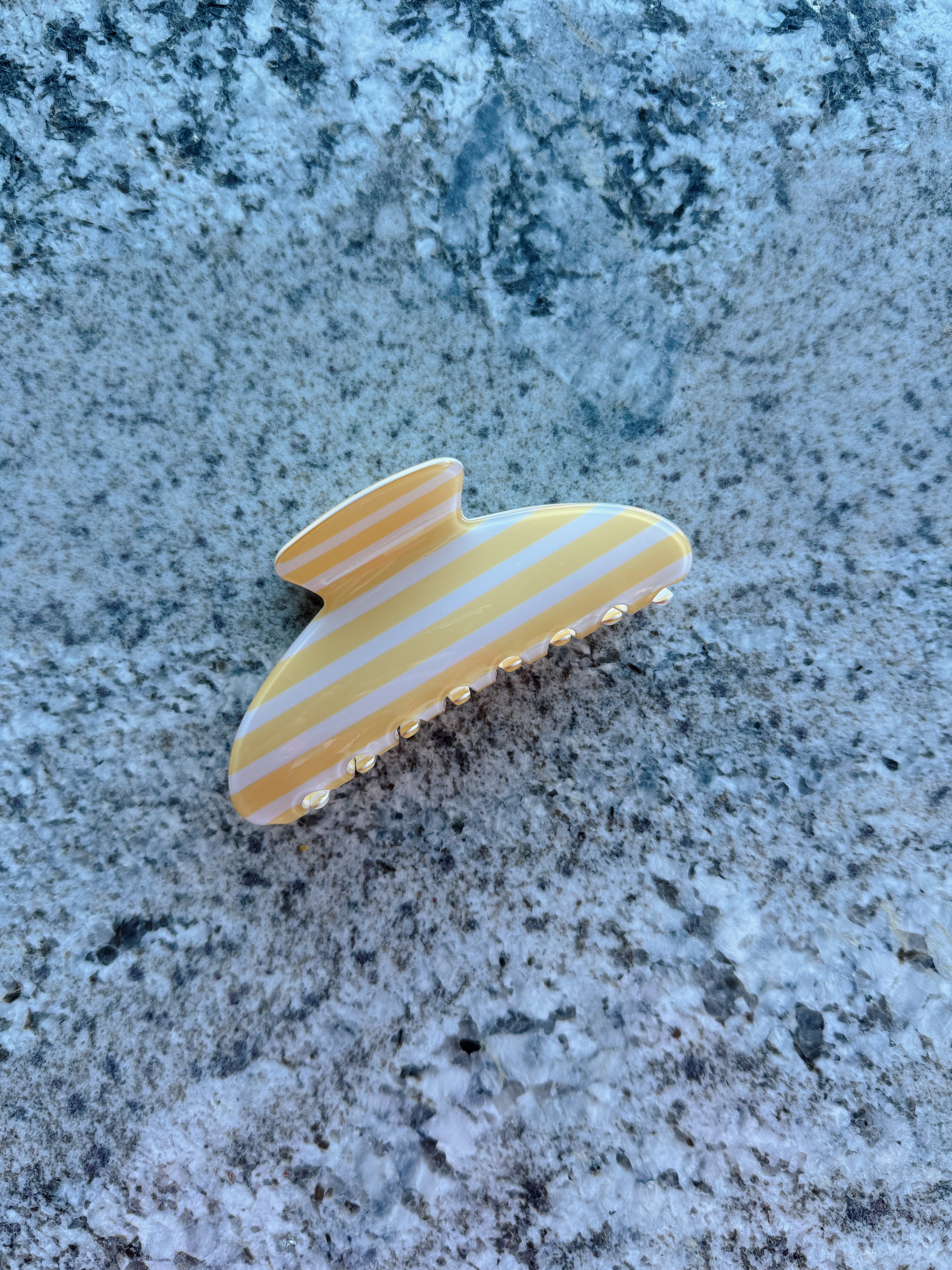 Stripe Claw Clip