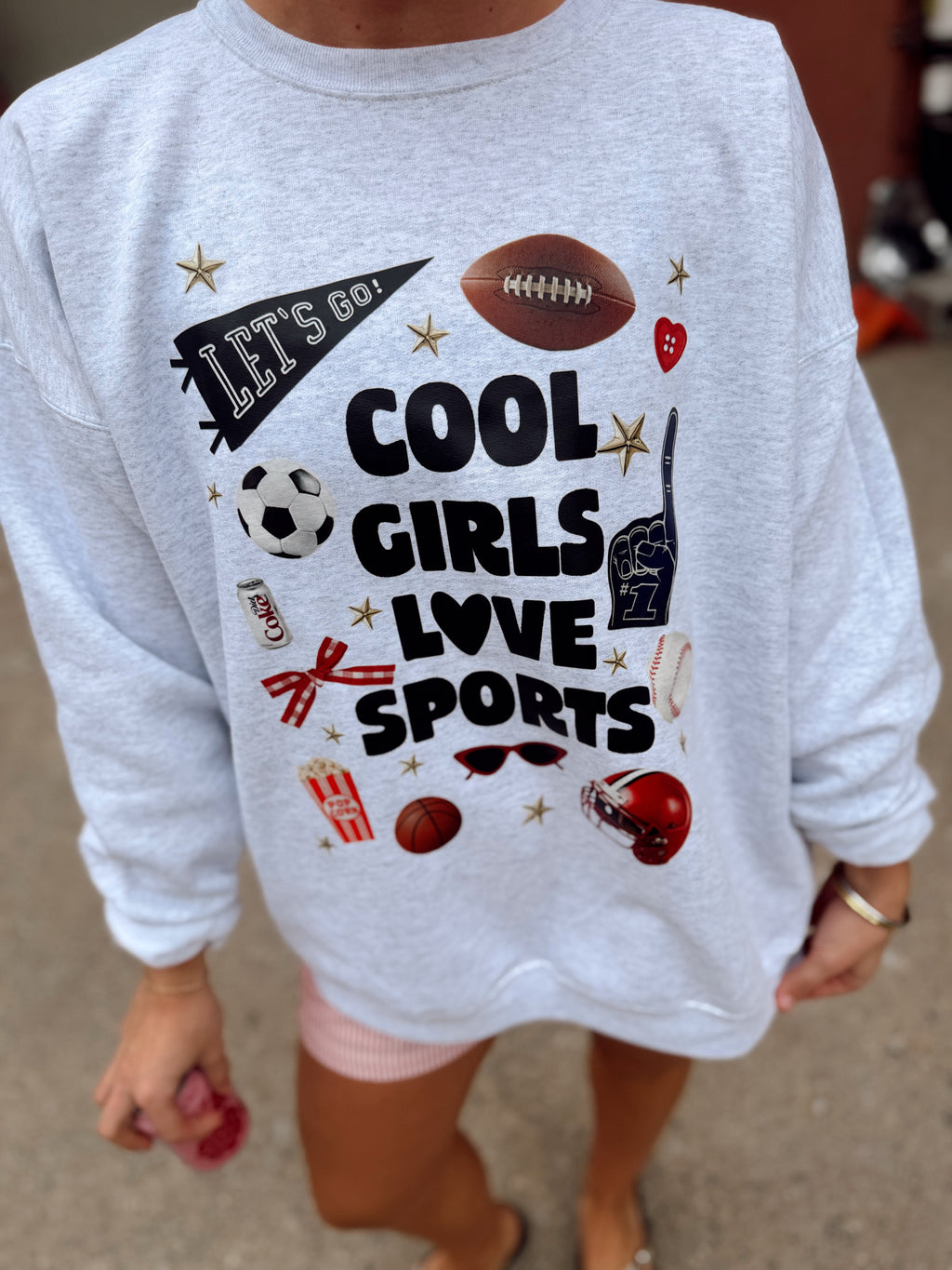 Cool Girls Love Sprots Sweatshirt