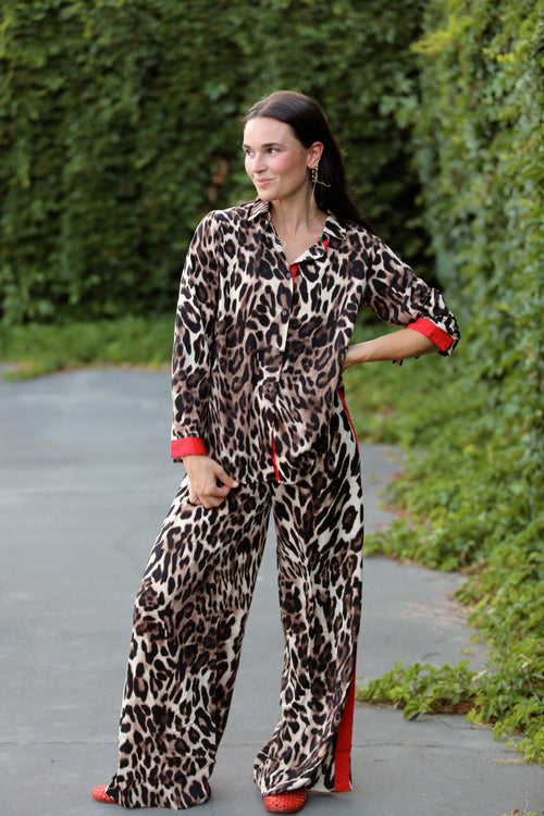 Livie Leopard Top