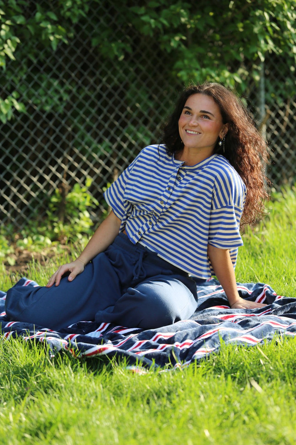 American Blues Stripped Tee
