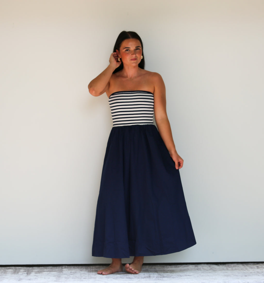 Strapless Statement Dress