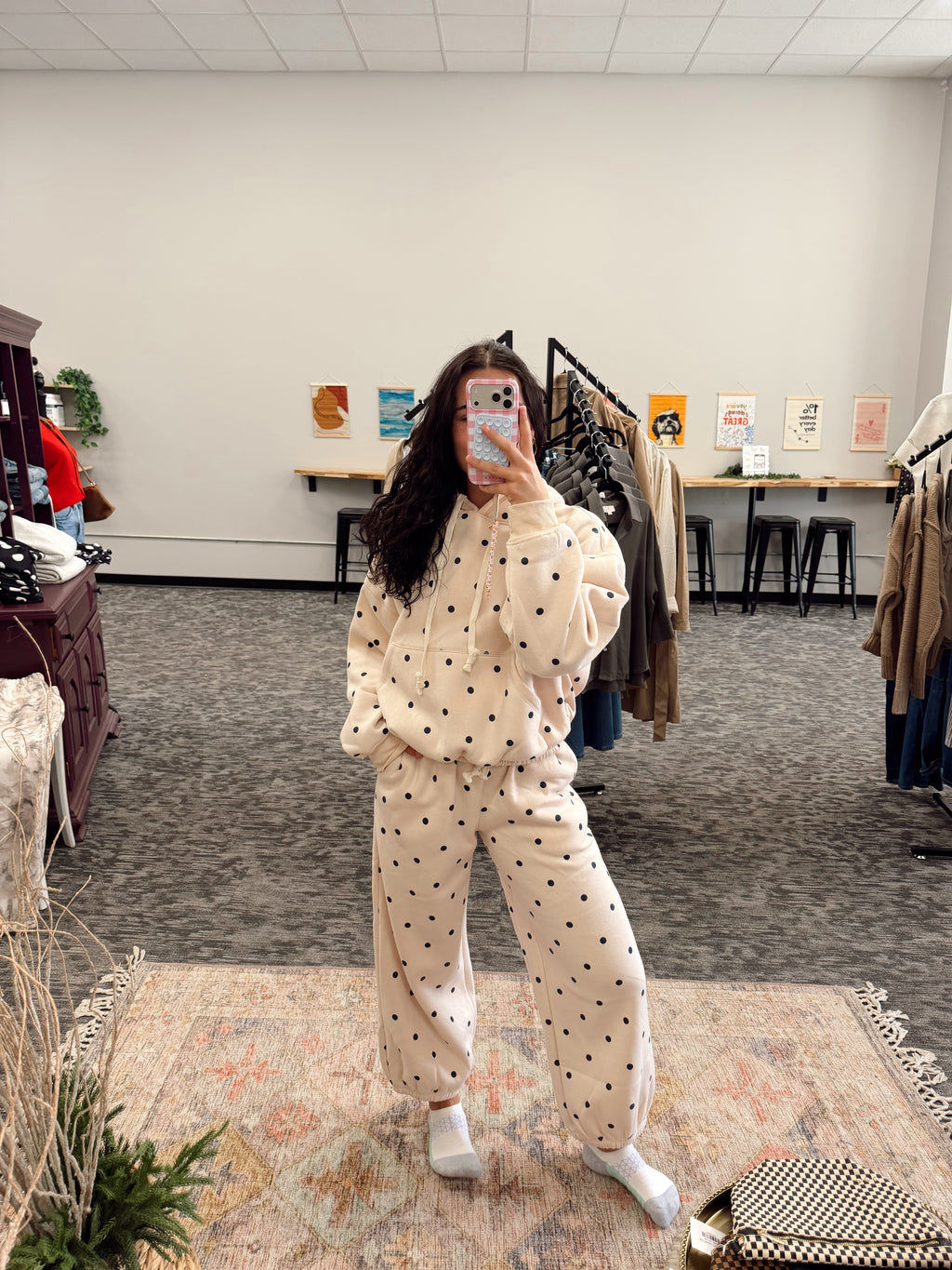 Ani Dot Hoodie
