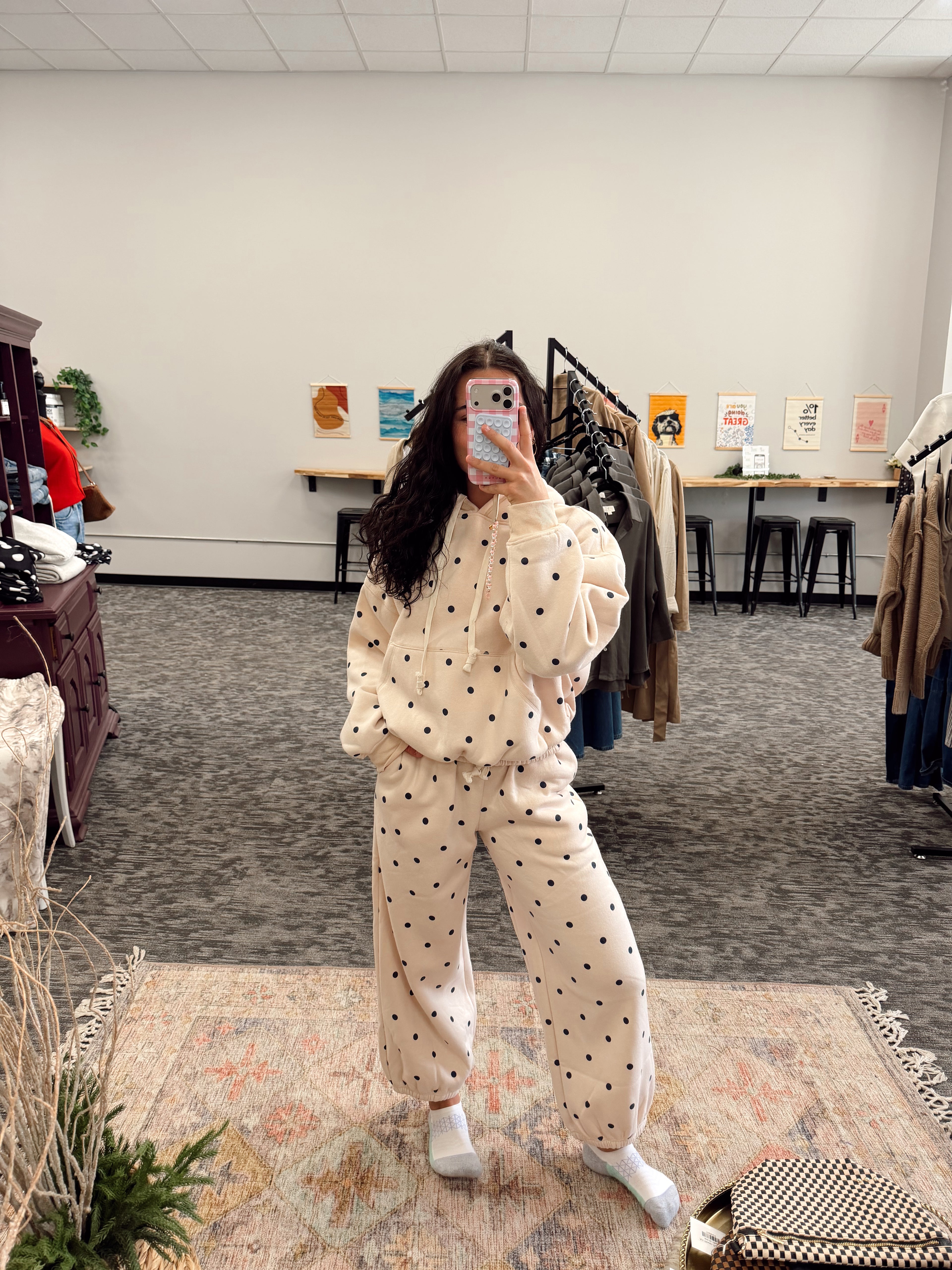 Ani Dot Hoodie