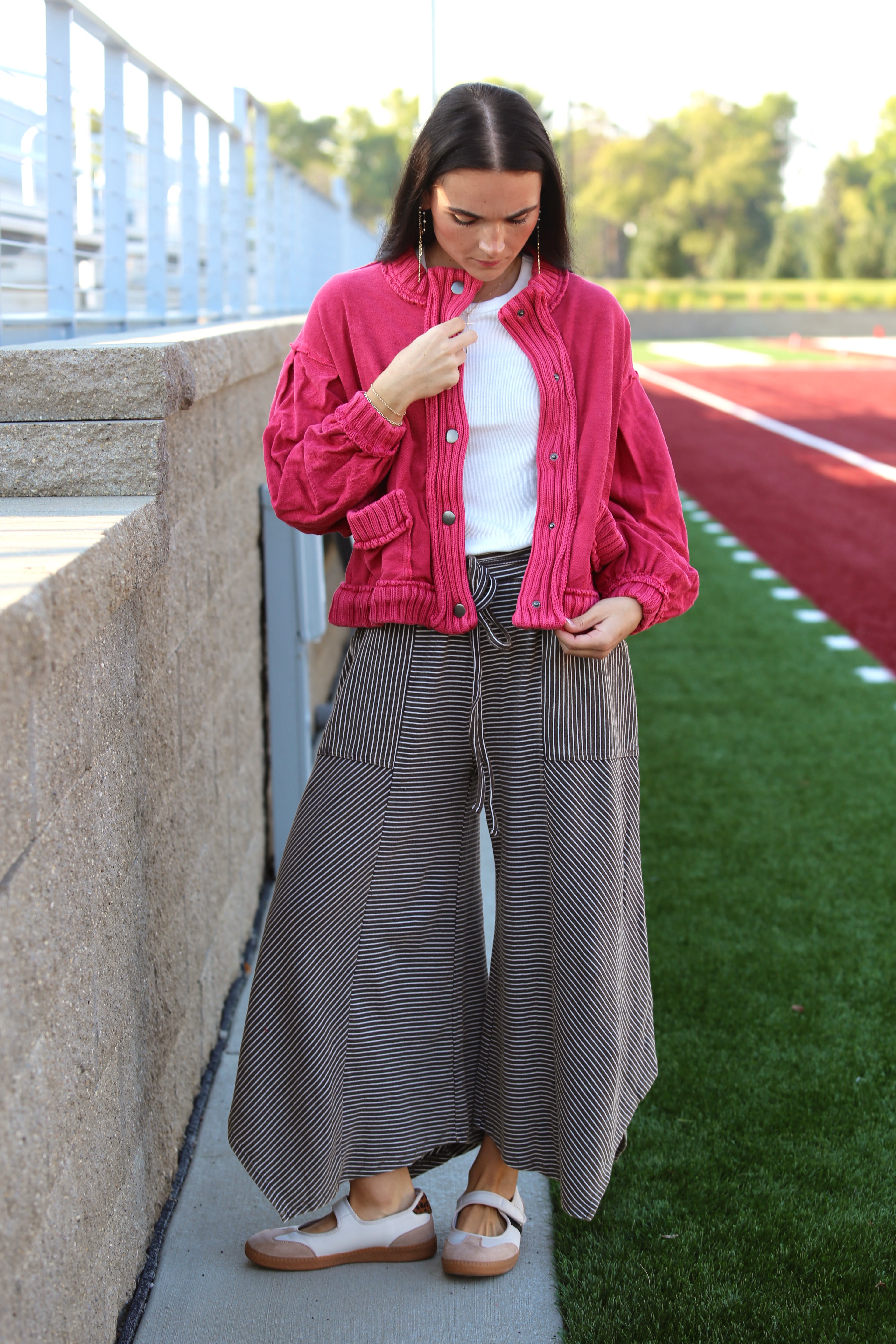 Hometown Heritage Cardigan (Burgundy)