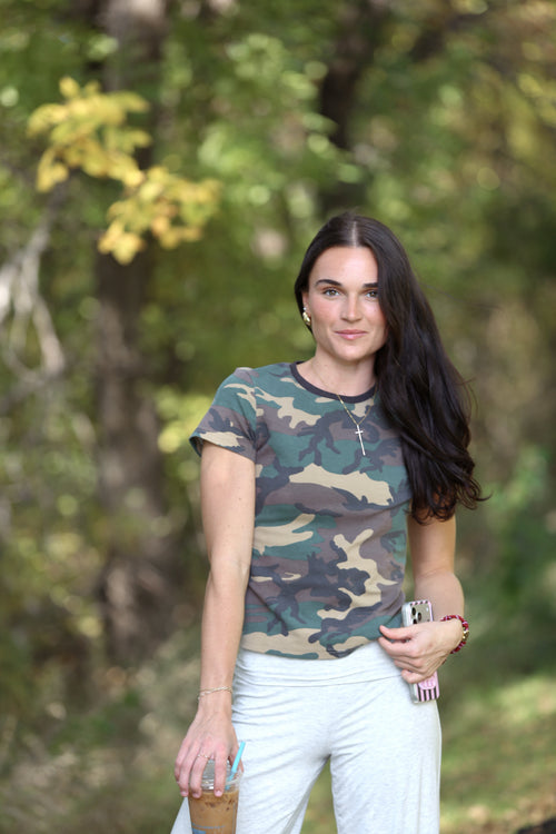 Camo Baby Tee