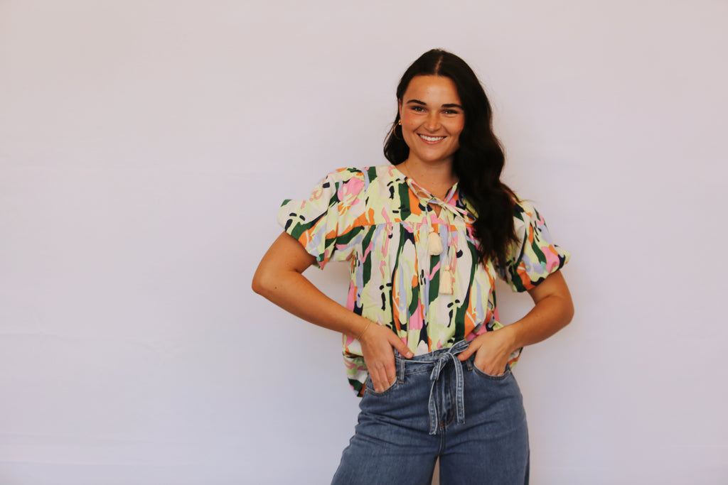 Bubble Blouse
