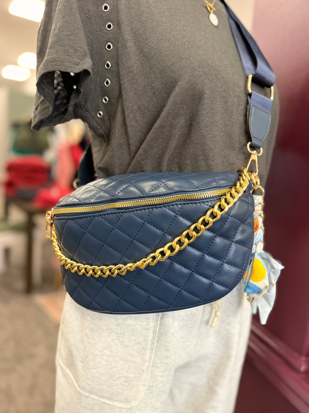 Sylvie Quilted Belt Bag