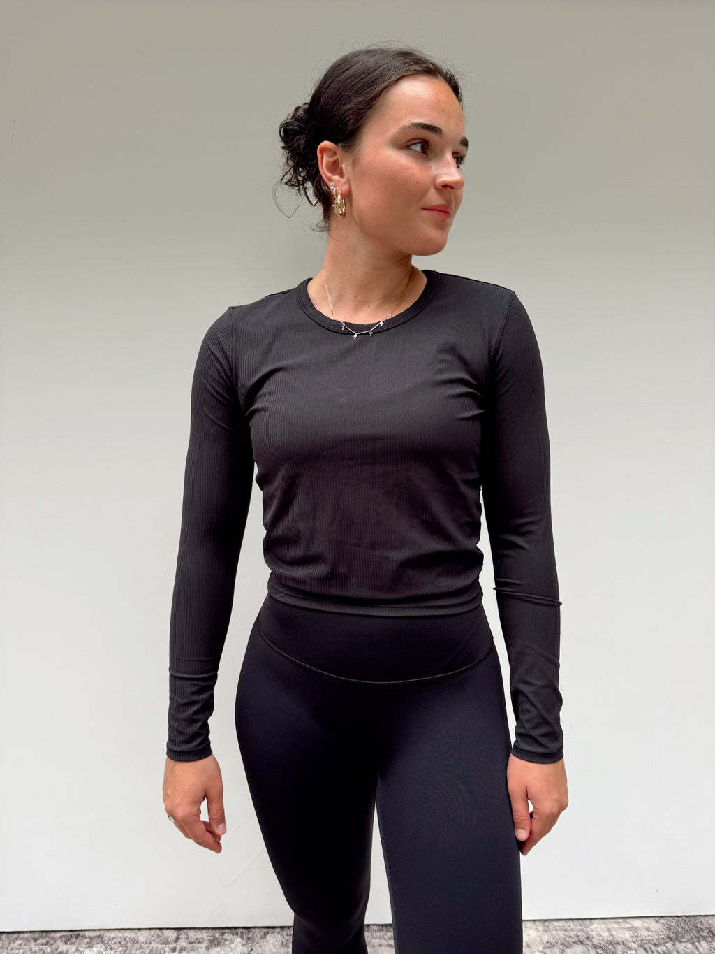Everyday Ribbed Long Sleeve