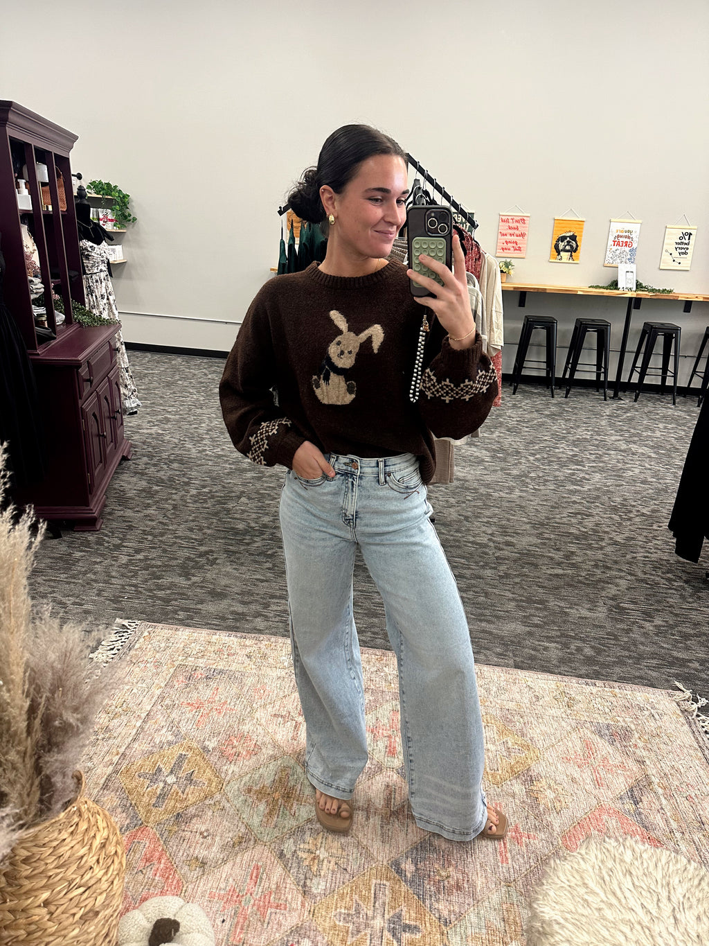 Hayley High Rise Wide Leg Jean