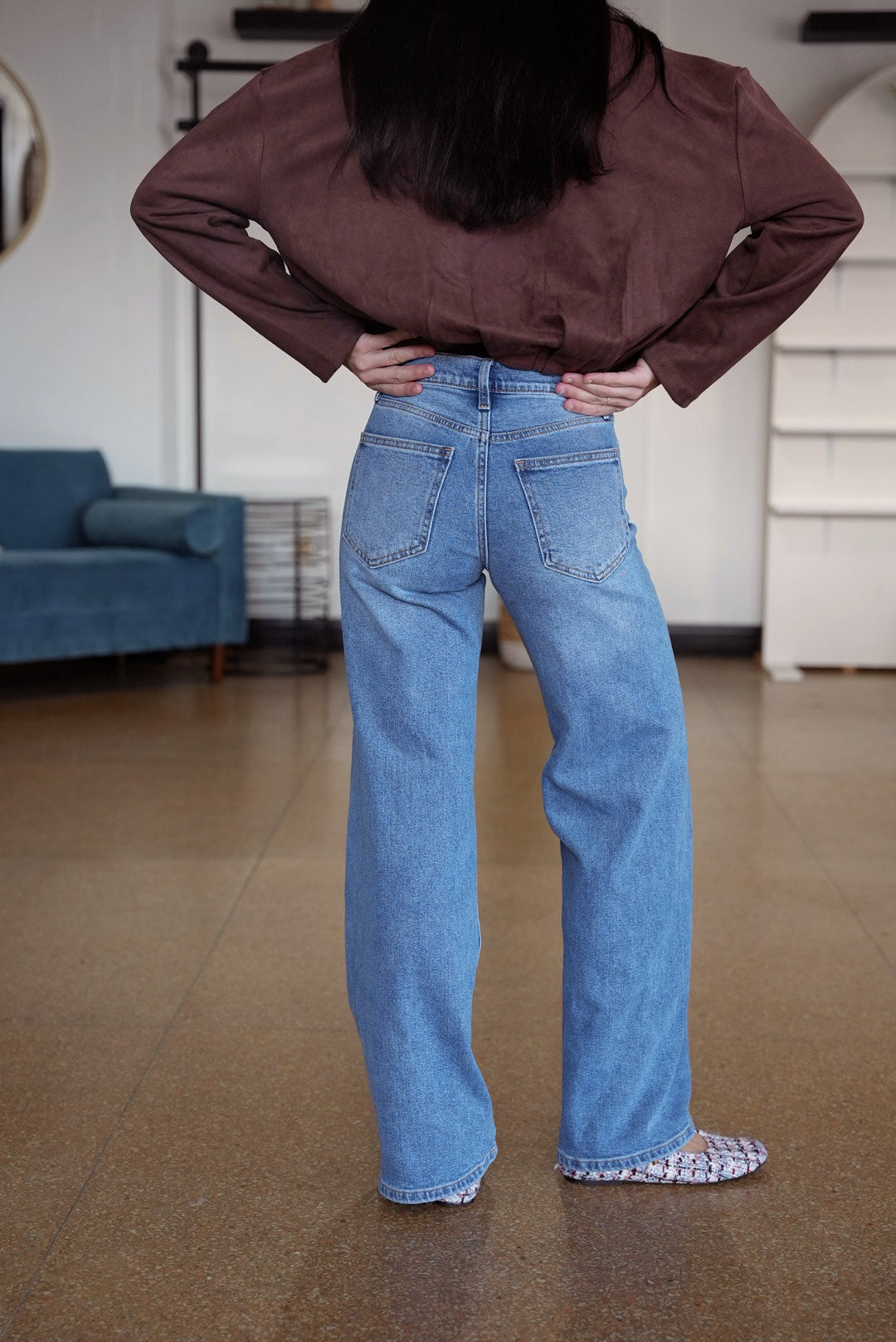 Terry Twisted Wide Leg