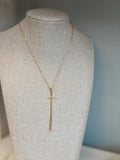 Modern Cross Necklace