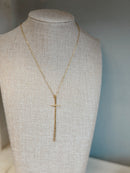 Modern Cross Necklace