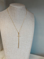 Modern Cross Necklace