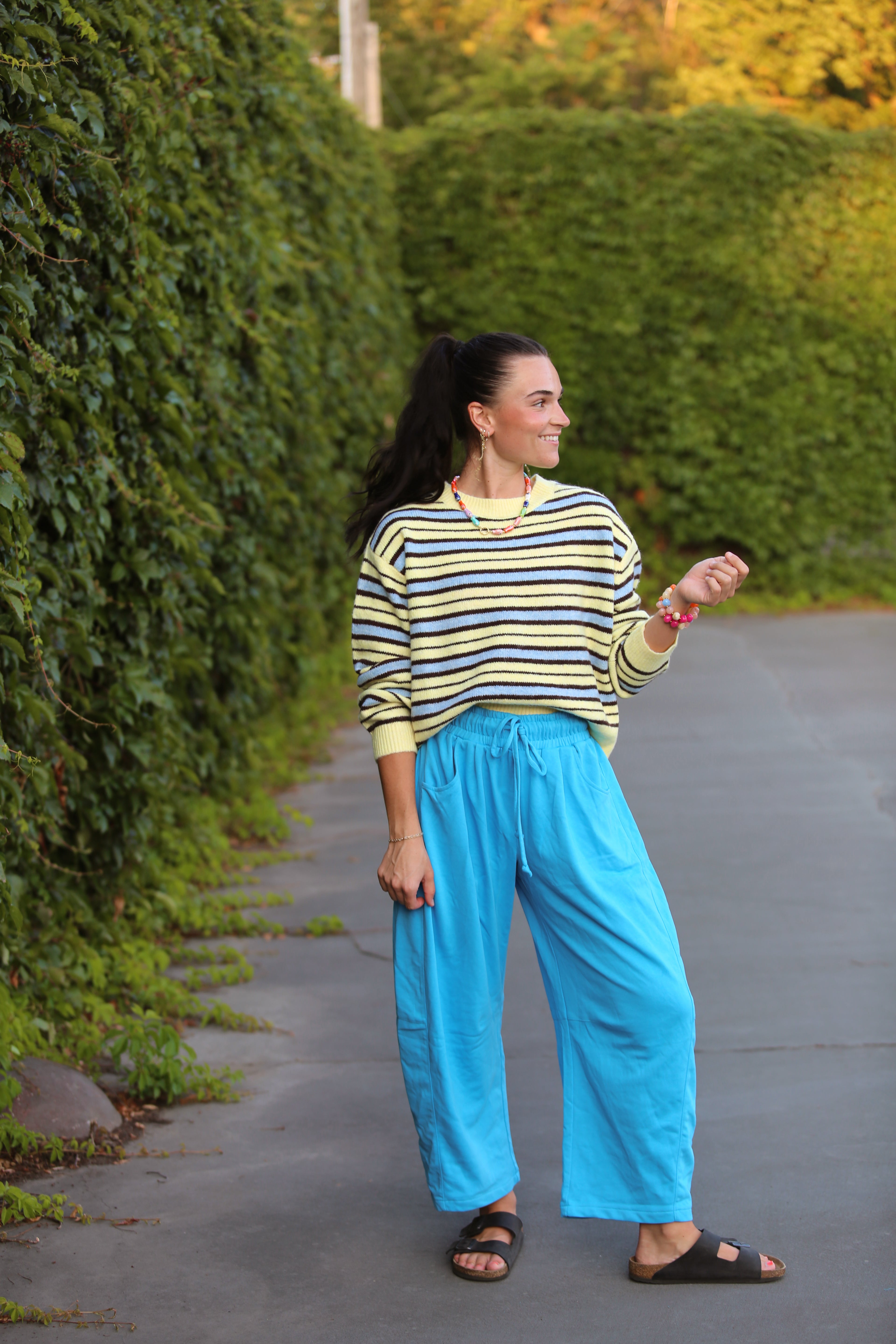 Mable Stripe Crewneck