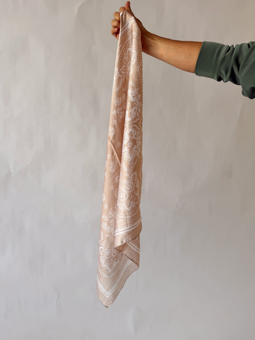 Patterned Square Scarf