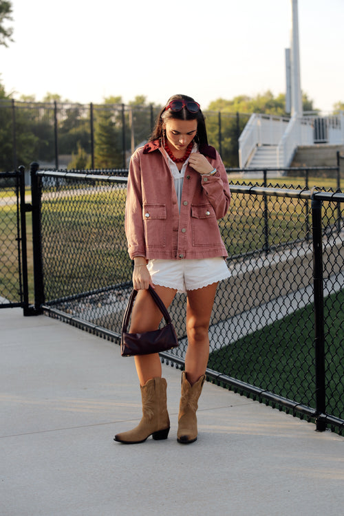 Washed Denim Jacket