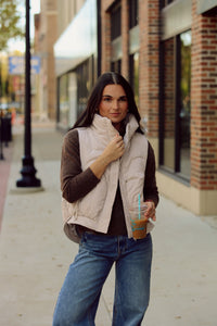 Quilted Puffer Vest